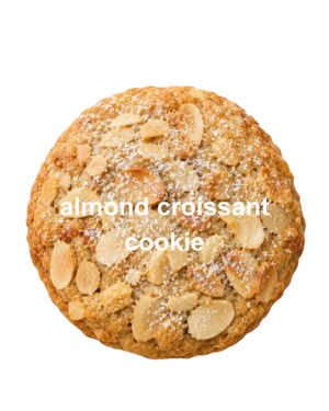 Almond Croissant Crunch Flaky Cookie