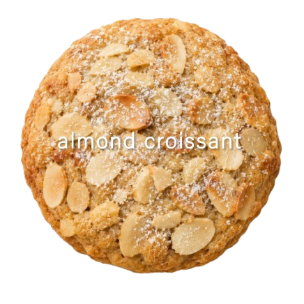 Almond Croissant Crunch Flaky Cookie